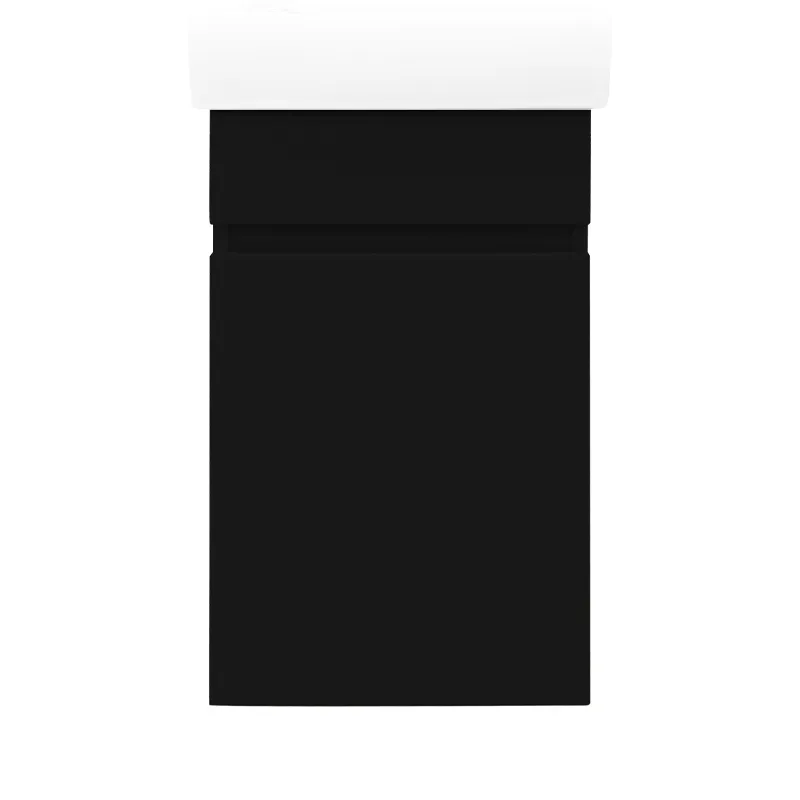 LA FONZA CABINET TWIST B BLACK MDF BOARD WITH DRAWERS PLAIN