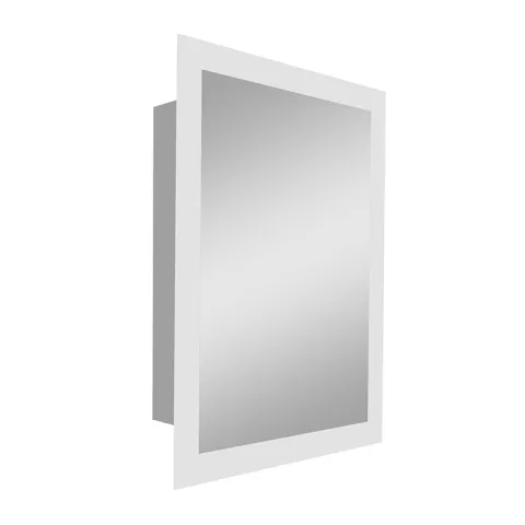 LA FONZA MIRROR ASM-366C-1 STEEL Stainless Steel 304+Copper Free Silver Mirror Mirror Cabinet