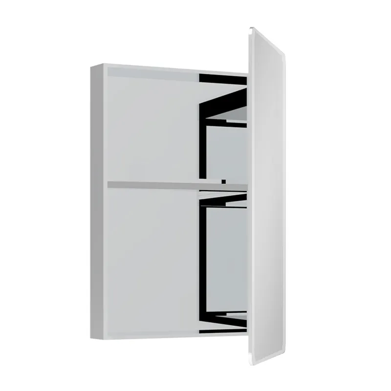 LA FONZA MIRROR ASM-812 STEEL Stainless Steel 304+Copper Free Silver Mirror Mirror Cabinet