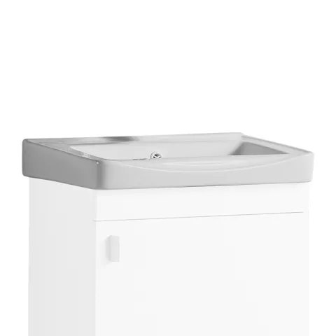 LA FONZA LAVATORY LLB0925-T52-5036 WHITE CERAMIC LAVATORY PLAIN