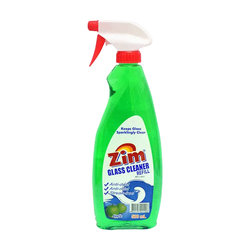 ZIM CLEANER GREEN LIQUID CHEMICAL W/TRIGGER APPLE