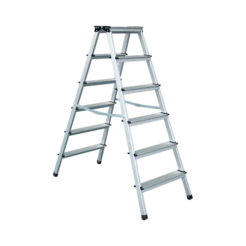 XTEND LADDER LFD132AL SILVER ALUMINUM FOLDING 5 STEPS