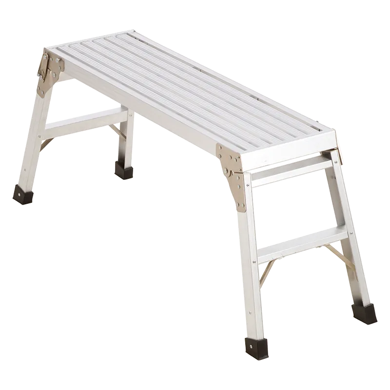 WERNER LADDER AP-20 SILVER ALUMINUM WORK PLATFORM 10 STEPS