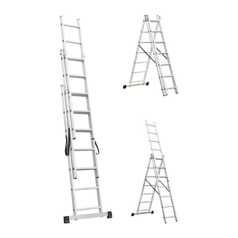 XTEND LADDER DAT-3X7 STEEL ALUMINUM COMBINATION 3 SECTION