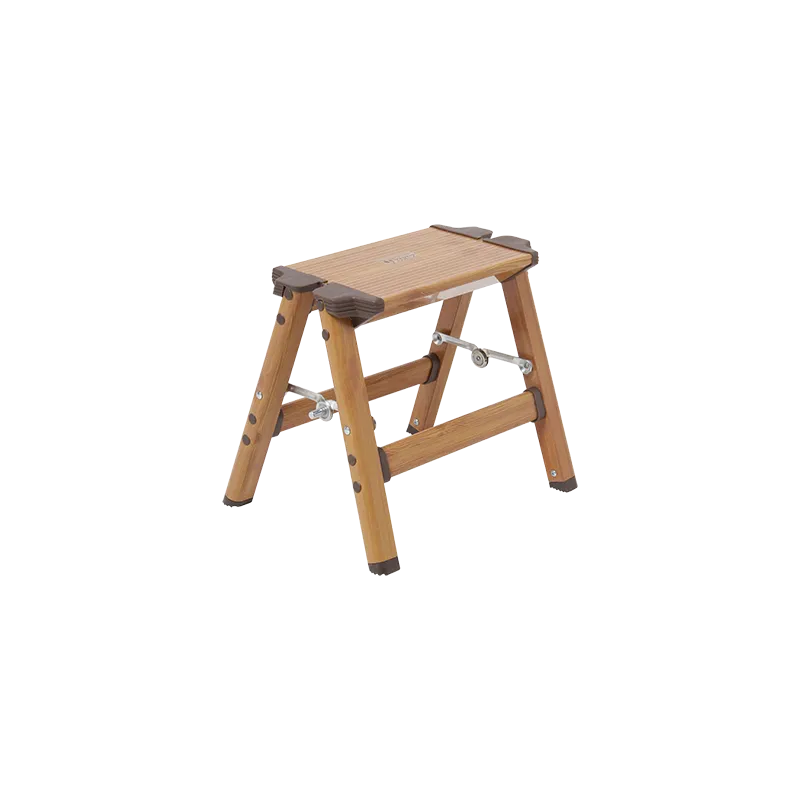 1 STEP ALUMINUM STEP TEAK WOOD