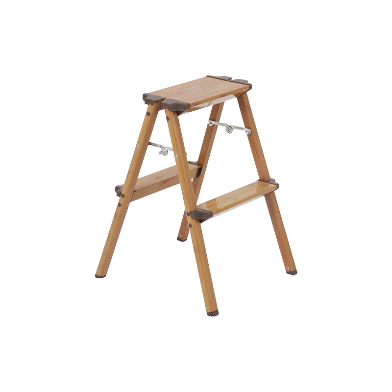 XTEND LADDER DAT-AT2 TEAK WOOD ALUMINUM STEP 2 STEPS