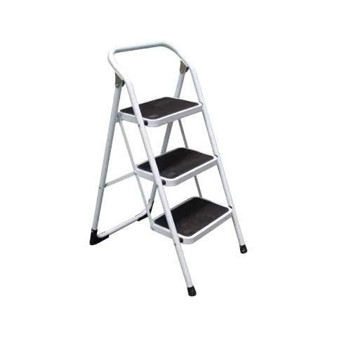 XTEND LADDER LFD90TB1 SILVER STEEL STEP LADDER 3 STEPS