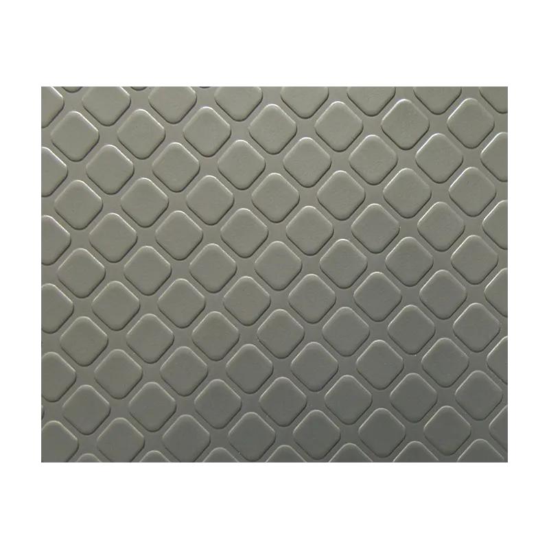 ANTI-SLIP MAT DIAMOND PVC SILVER