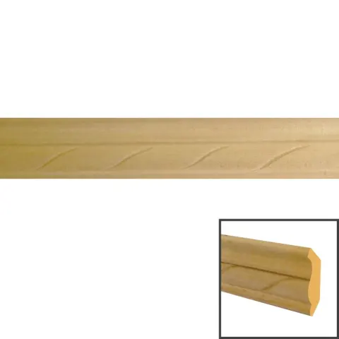 DESIGNCRAFT MOULDING C-201A BROWN GEMILINA