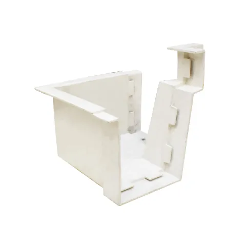 ATLANTA GUTTER ACCESSORIES WHITE PVC CORNER INSIDE