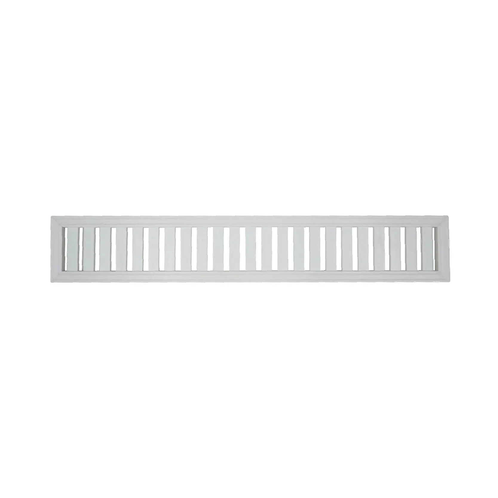 POLYWOOD VENTILATION WHITE PVC STRAIGHT