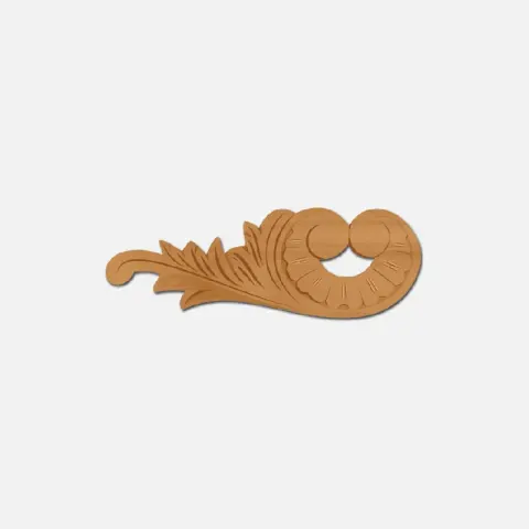 DESIGNCRAFT APPLIQUE A-41 WOOD WOODEN