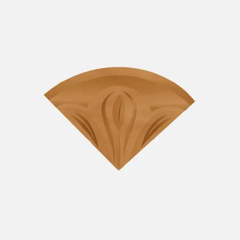 DESIGNCRAFT APPLIQUE CB-22 WOOD WOODEN