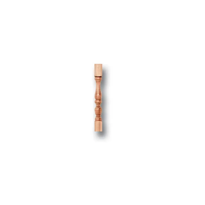DESIGNCRAFT BALUSTER EW BROWN WOODEN STANDARD