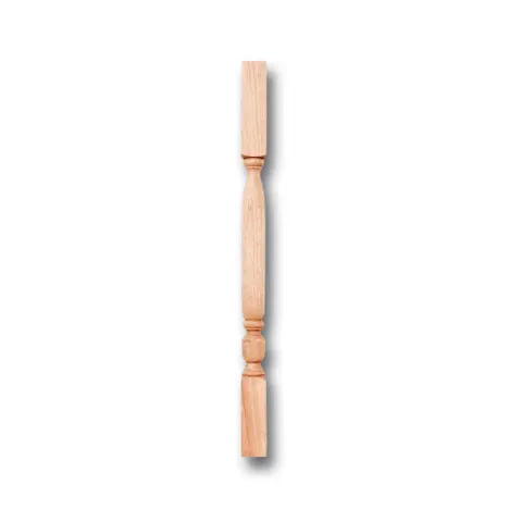 DESIGNCRAFT BALUSTER EW BROWN WOODEN STANDARD