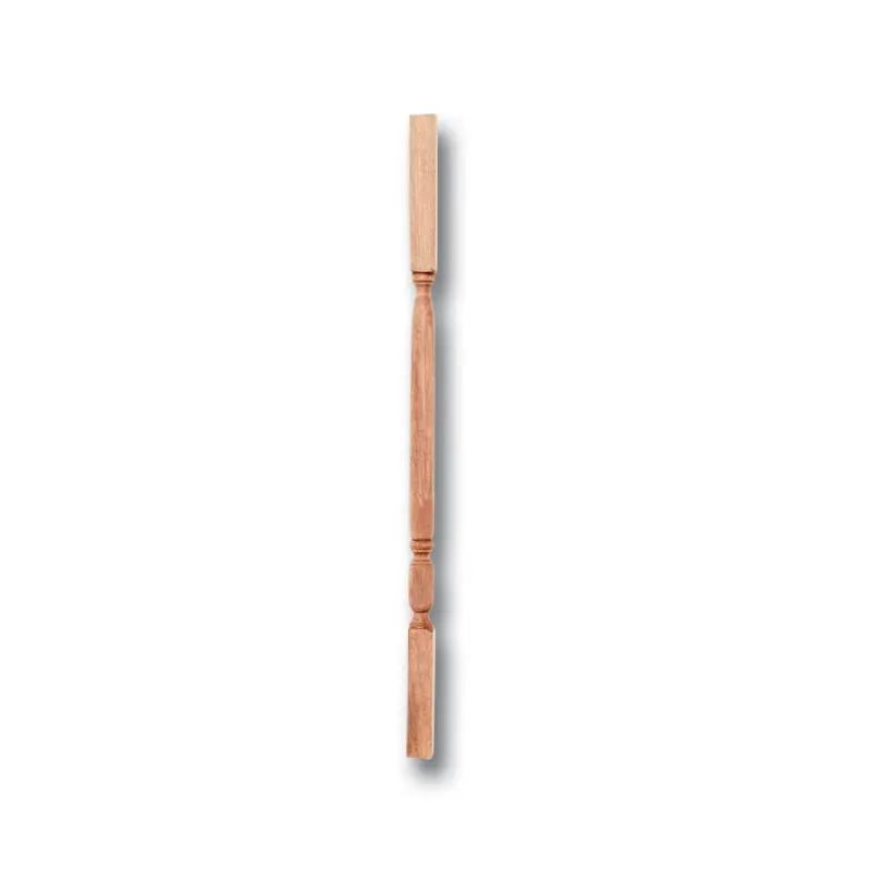 DESIGNCRAFT BALUSTER EW BROWN WOODEN STANDARD