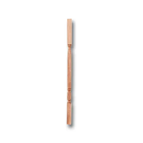 DESIGNCRAFT BALUSTER EW BROWN WOODEN STANDARD