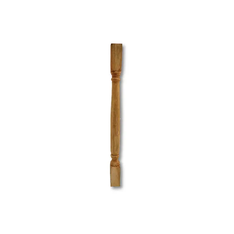 DESIGNCRAFT BALUSTER PW #18 NATURAL MAHOGANY HARDWOOD ROUNDED