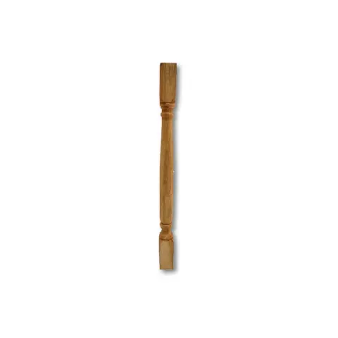 DESIGNCRAFT BALUSTER PW #18 NATURAL MAHOGANY HARDWOOD ROUNDED