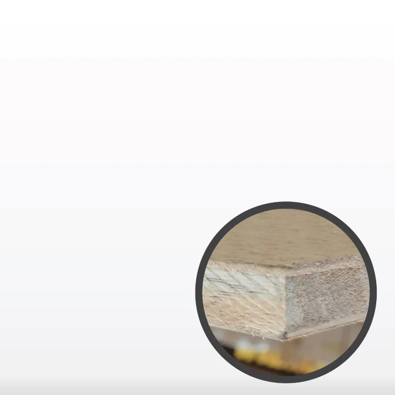 OUTRIGHT PLAIN WHITE WOOD