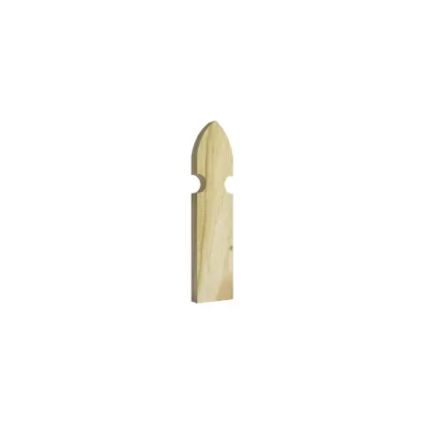NZ WOOD PICKETS WOOD RADIATA PINE GOTHIC