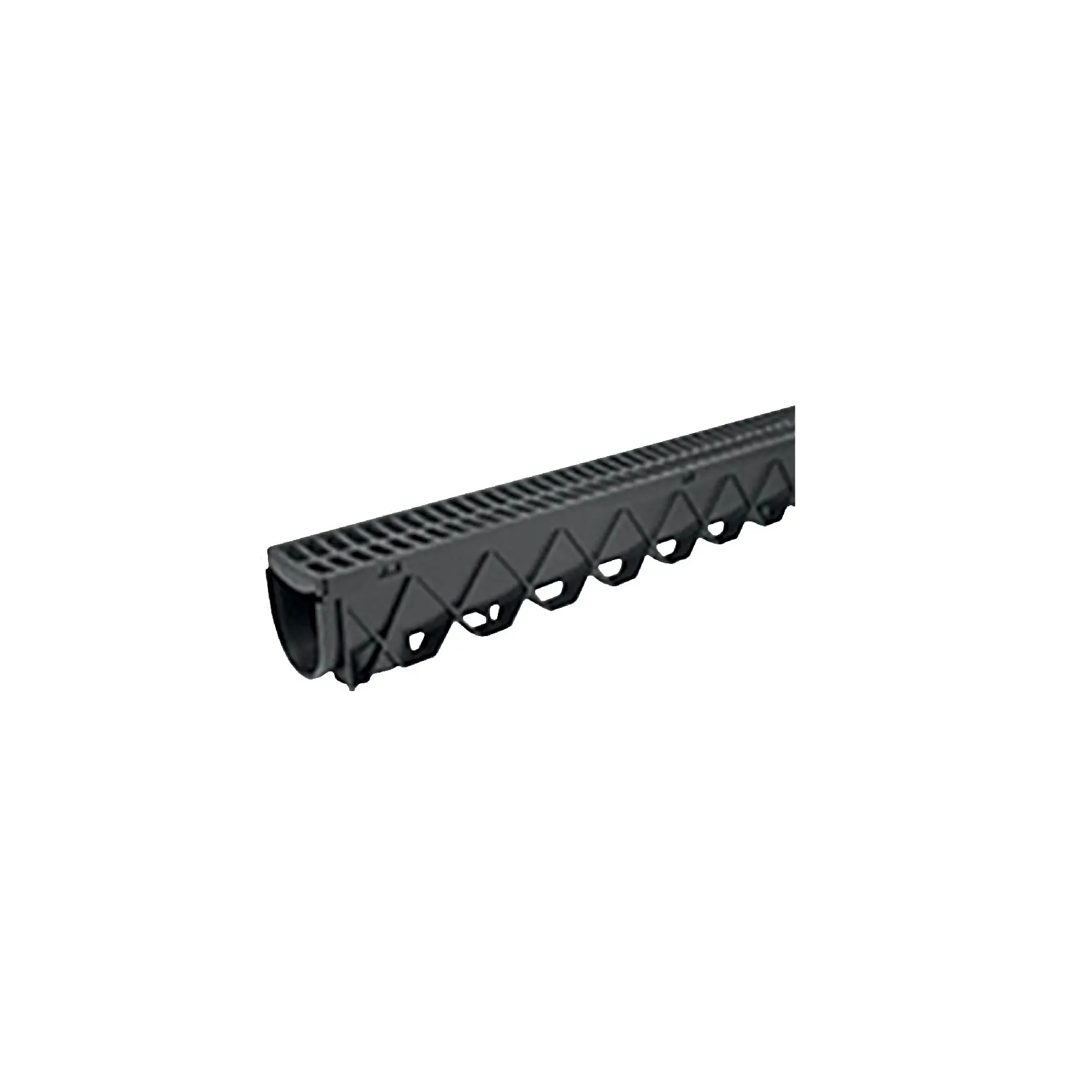 BLACK PLASTIC GRATE RAIN DRAIN