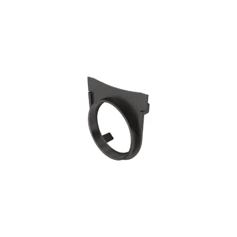 RELN DRAINAGE 3504 BLACK PLASTIC GRATE END OUTLET RAIN DRAIN