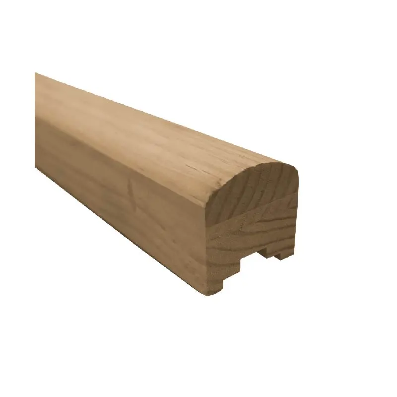 NZ WOOD HANDRAIL WOOD BROWN RADIATA PINE/SOLID INDOOR BREADLOAF