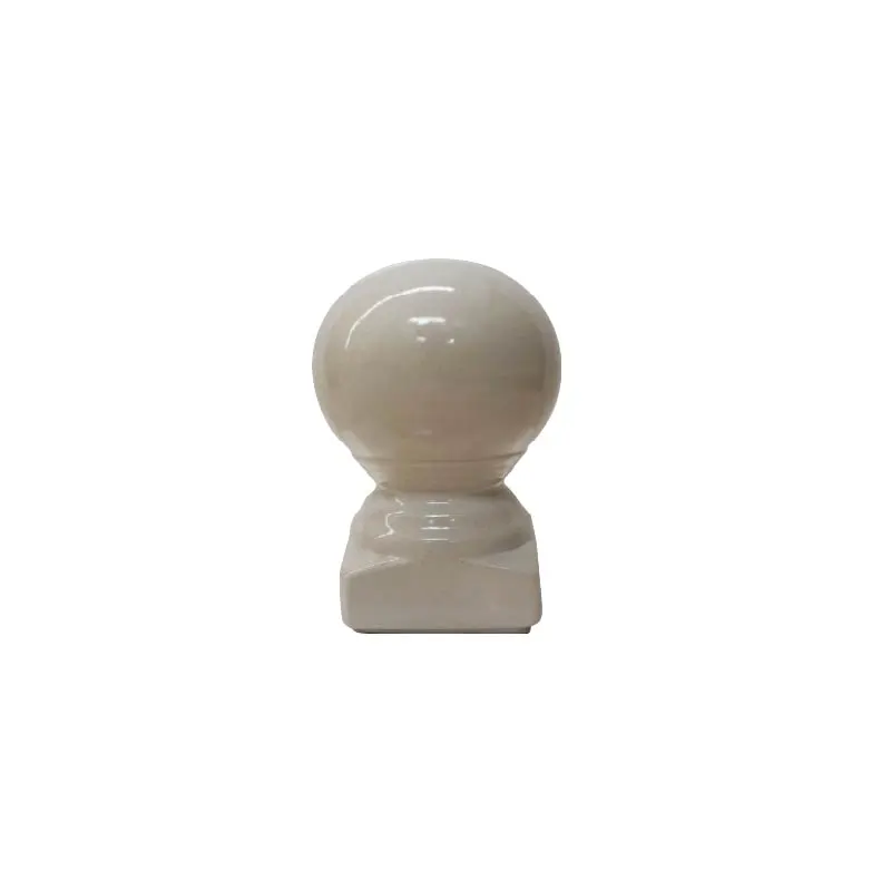 BANGKOK HEAD POLE MOON WHITE CERAMIC