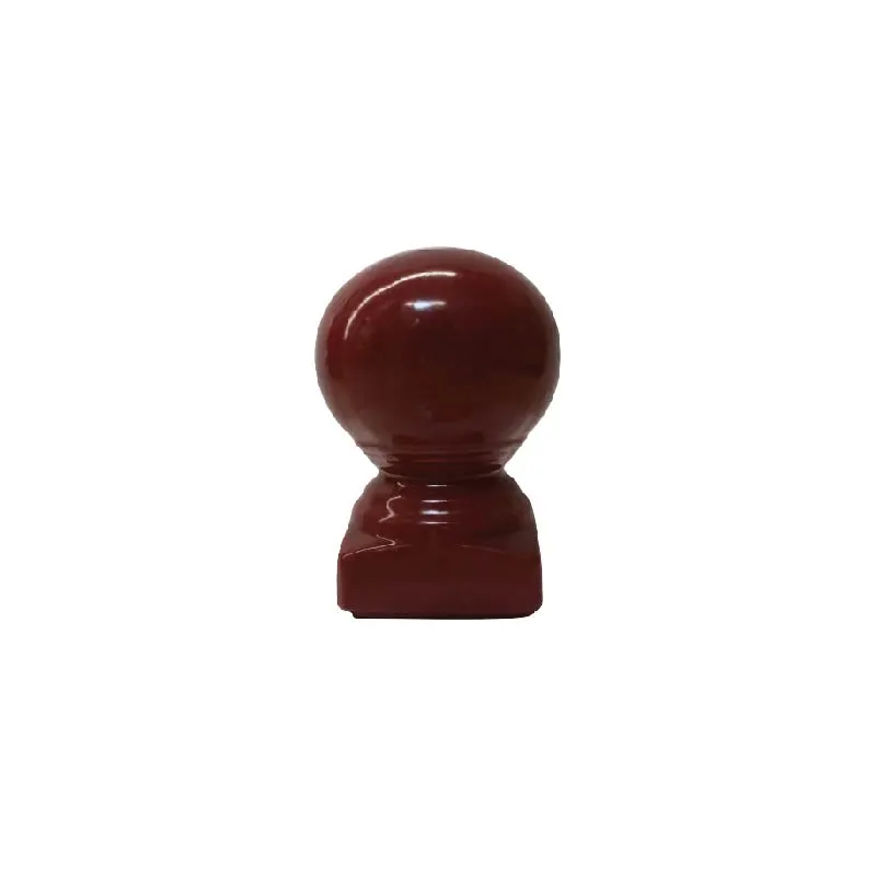 BANGKOK HEAD POLE MOON RED CERAMIC