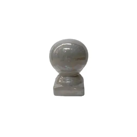 BANGKOK HEAD POLE MOON PEARL WHITE CERAMIC