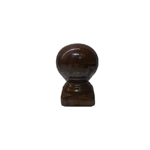 BANGKOK HEAD POLE MOON PEARL BROWN CERAMIC