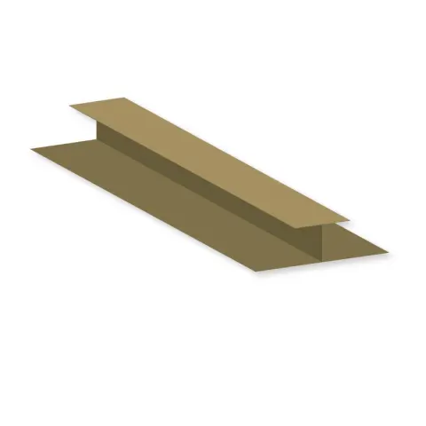 POLYWOOD PANELLING ACCESSORIES 59056 BEECH WOOD PVC DIVIDER (H-JOINT)