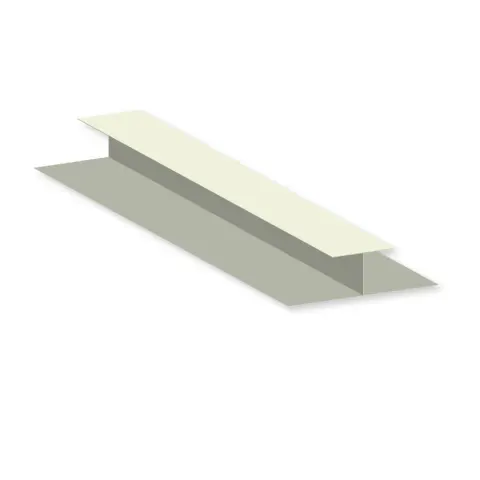 POLYWOOD PANELLING ACCESSORIES 69151 LINE IVORY PVC DIVIDER (H-JOINT)