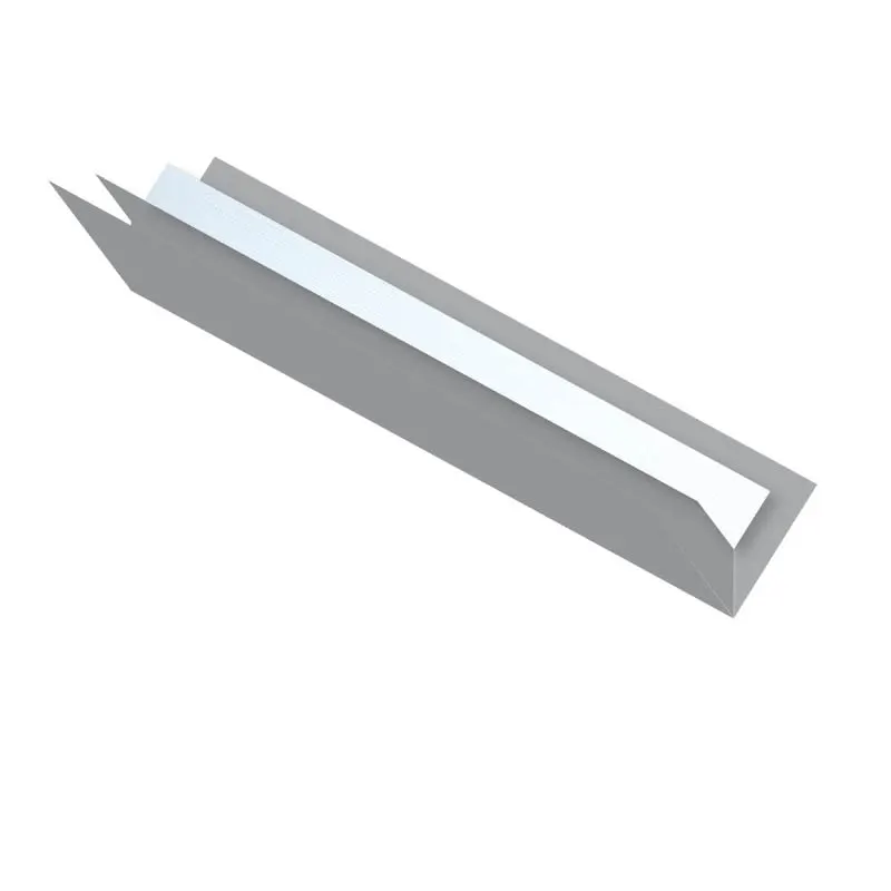 POLYWOOD PANELLING ACCESSORIES 67050 CHECKERED WHITE PVC INTERNAL CORNER