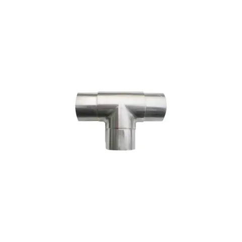 DH PIPE ACCESSORIES STEEL STAINLESS STEEL HANDRAIL FITTING 3-WAY