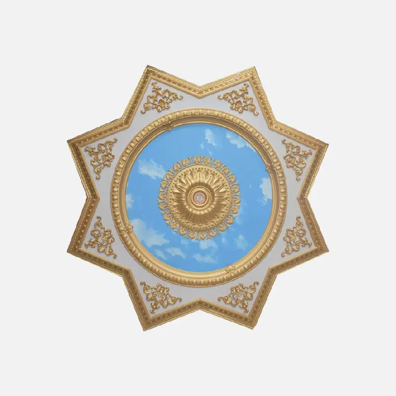 ART DECO CEILING BOARD BRJD18-S022/CY18-022 WHITE PVC DECORATIVE STANDARD