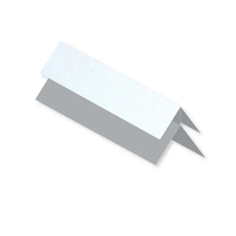 POLYWOOD PANELLING ACCESSORIES 67050 CHECKERED WHITE PVC EXTERNAL CORNER