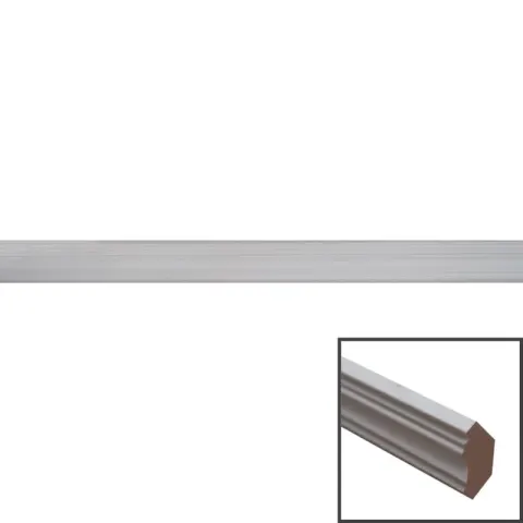DESIGNCRAFT MOULDING MDT-720 M15-P WHITE WOODEN STANDARD