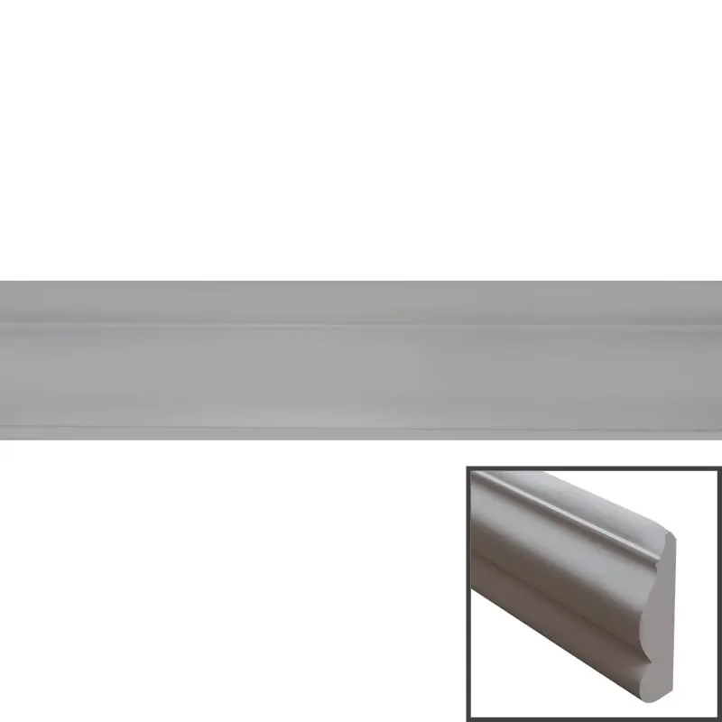 DESIGNCRAFT MOULDING MDT-720 SS56-P WHITE WOODEN STANDARD
