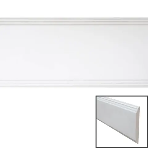 DESIGNCRAFT MOULDING MDT-720 DC41-P PRIMED WHITE WOODEN STANDARD