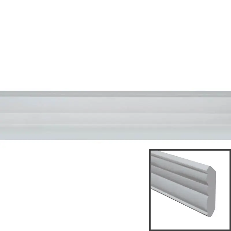 DESIGNCRAFT MOULDING MDK0721-C376 PRIMED WHITE WOOD PCW