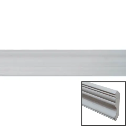 DESIGNCRAFT MOULDING MDK0721-C375 PRIMED WHITE WOOD PCW