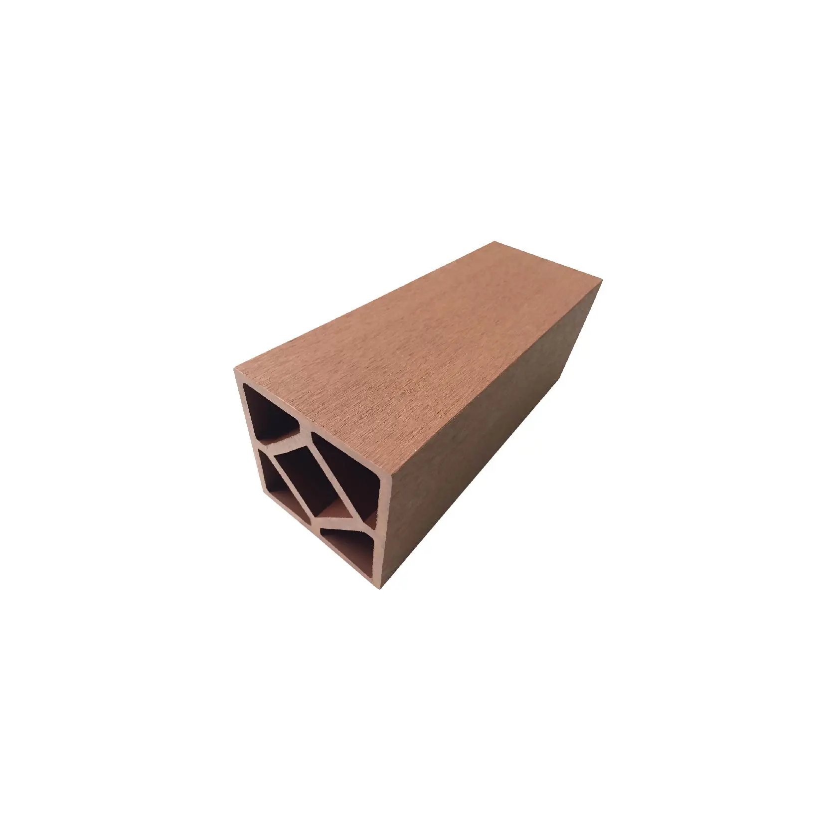 HANDRAIL P4D TEAK SQUARE WPC