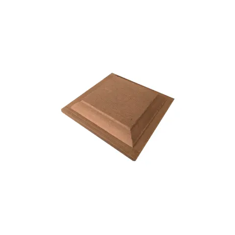 EVOWOOD KINGPOST ENDCAP KEY0522-YT-A05 P4D TEAK WPC ACCESSORIES SQUARE