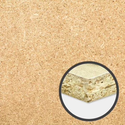PP NFS-PARTICLE BOARD PPP0722-18 PLAIN WOOD E1 RECTANGULAR