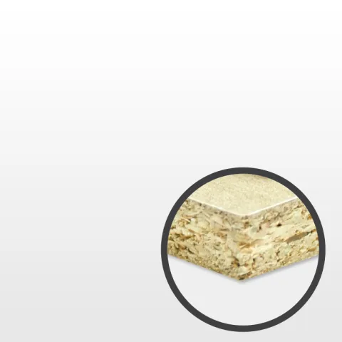 PP NFS-PARTICLE BOARD PPP0722-MK630-18 WHITE WOOD E1 MELAMINE LAMINATED RECTANGULAR