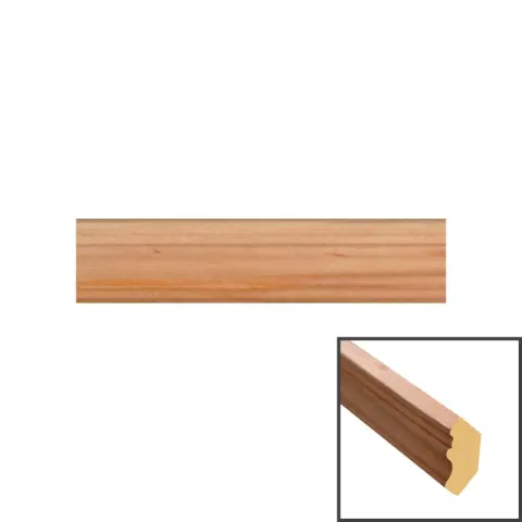 NZ WOOD MOULDINGS M-15 NATURAL RADIATA PINE TREATED SOLID