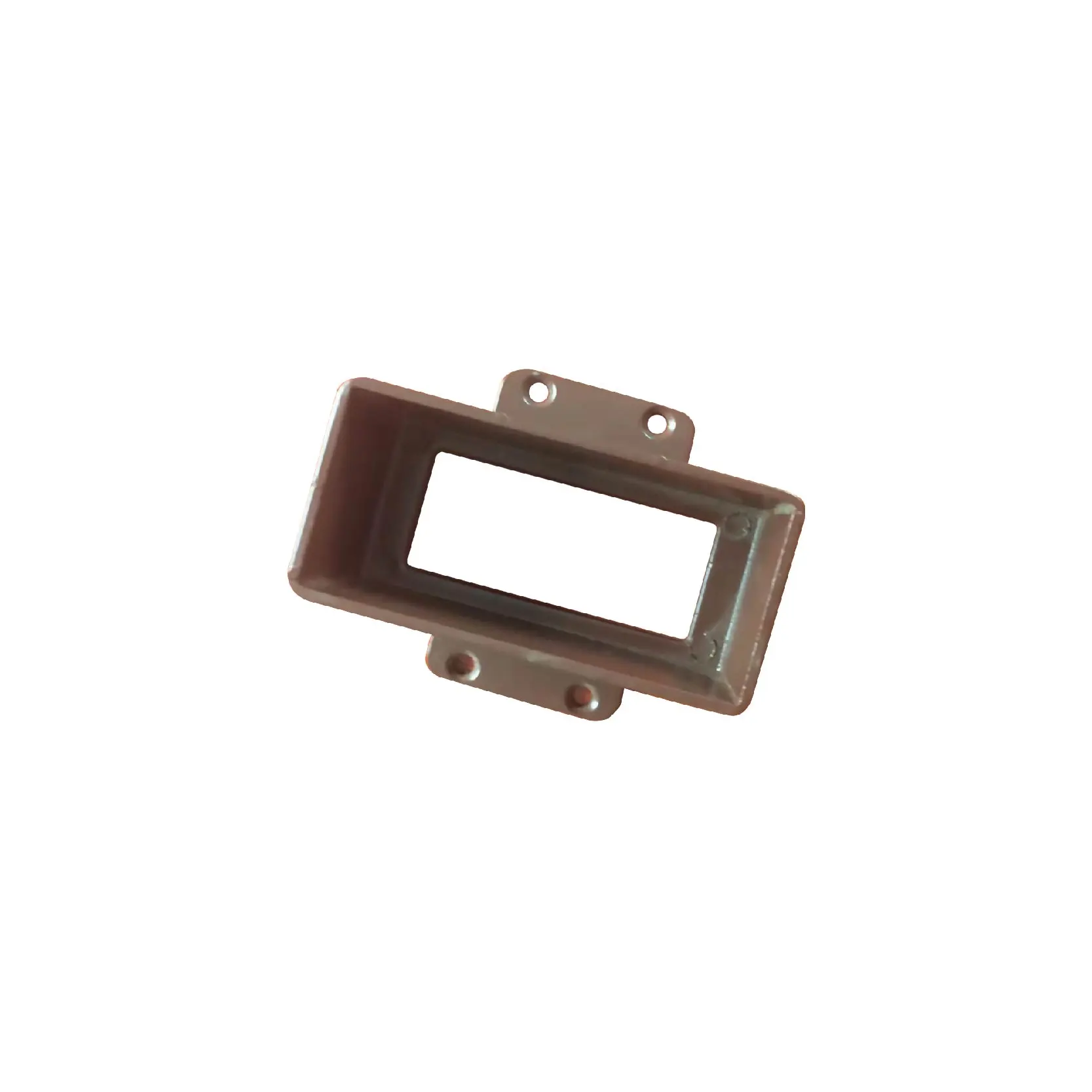 EVOWOOD BRACKET SCREW BEY0522-YT-C10 P4D TEAK ALUMINUM RECTANGLE