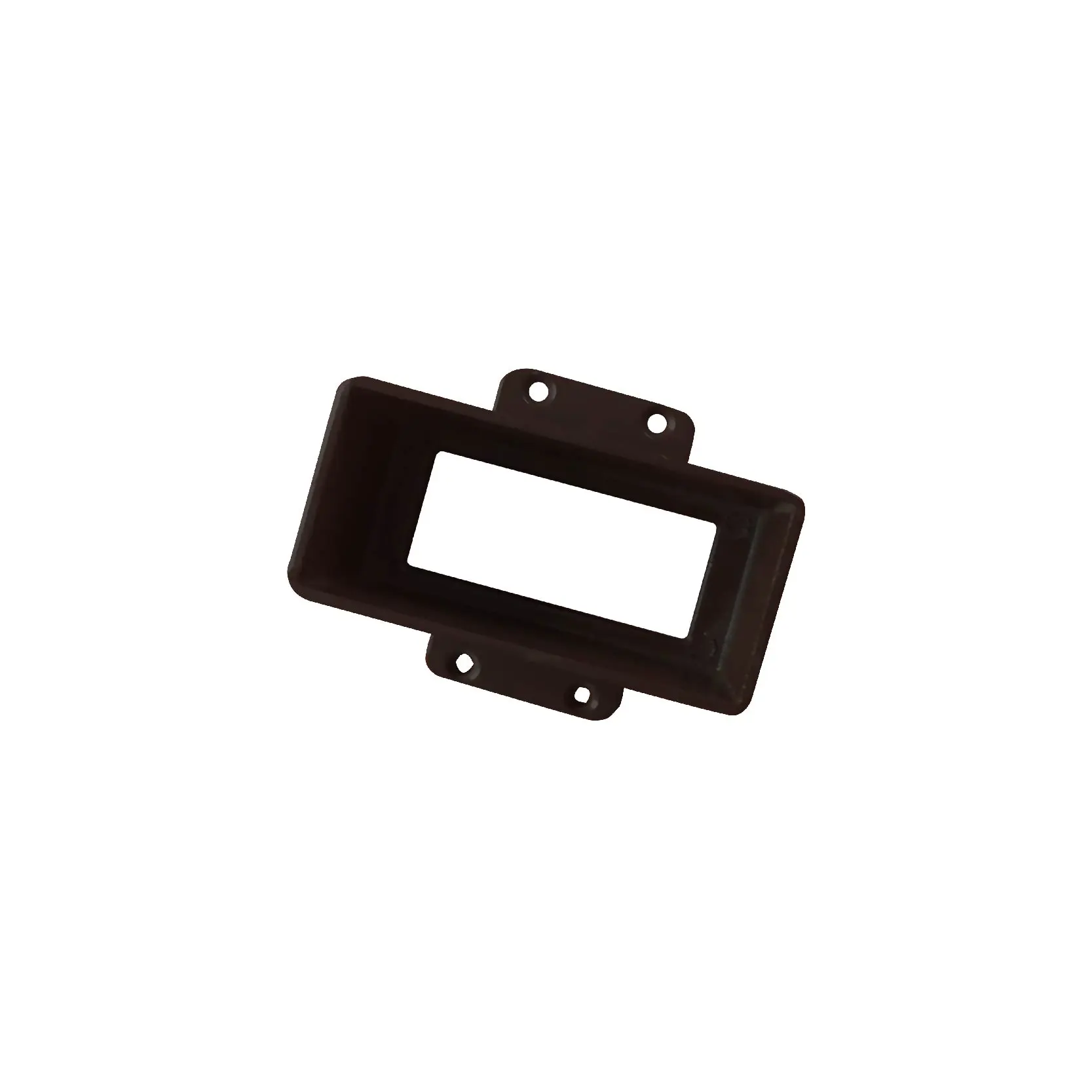 EVOWOOD BRACKET SCREW BEY0522-YT-C11 CHOCOLATE ALUMINUM RECTANGLE